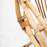 Rattan side chair, Dutch design, 1950’s