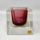 1960s Large Murano Pink Ashtray or Catch-All By Flavio Poli for Seguso