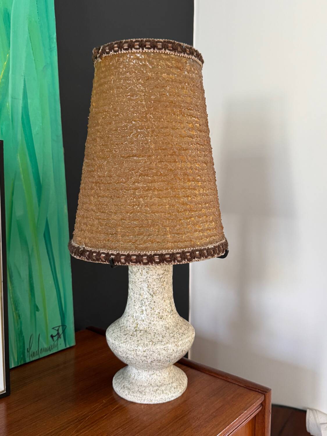 Accolay stoneware lamp 1970