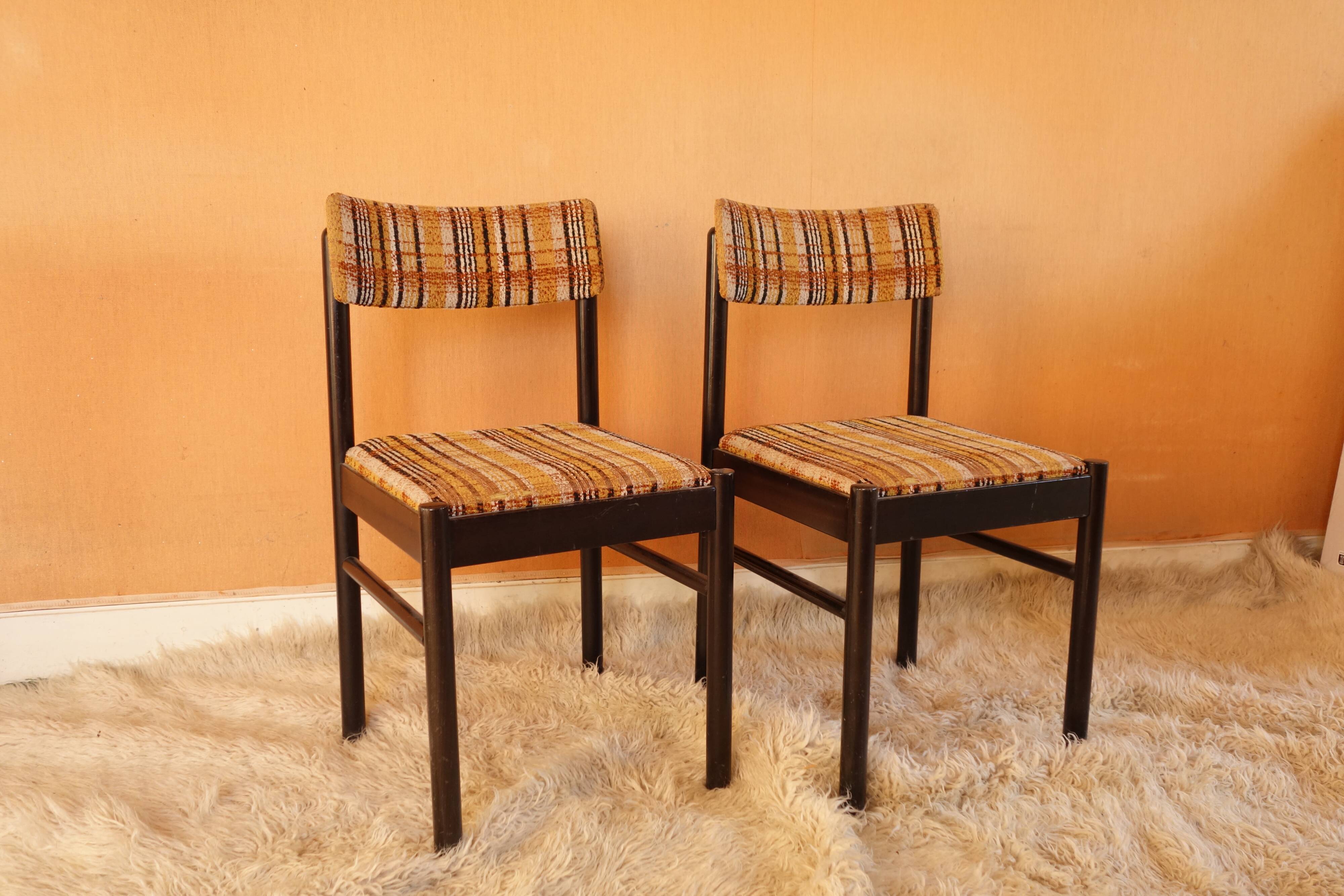 Vintage modernist chairs from the 50s -