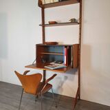 Norwegian Ergo Secretary Furniture, Scandinavian Vintage 1960s