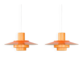 Paire de 2 lampes vintage Falcon par Andreas Hansen, Fog og Morup, 1969