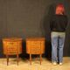 Pair of 20th-century Italian inlaid bedside tables