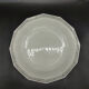 Hollow dish in Limoges porcelain - White and Silver