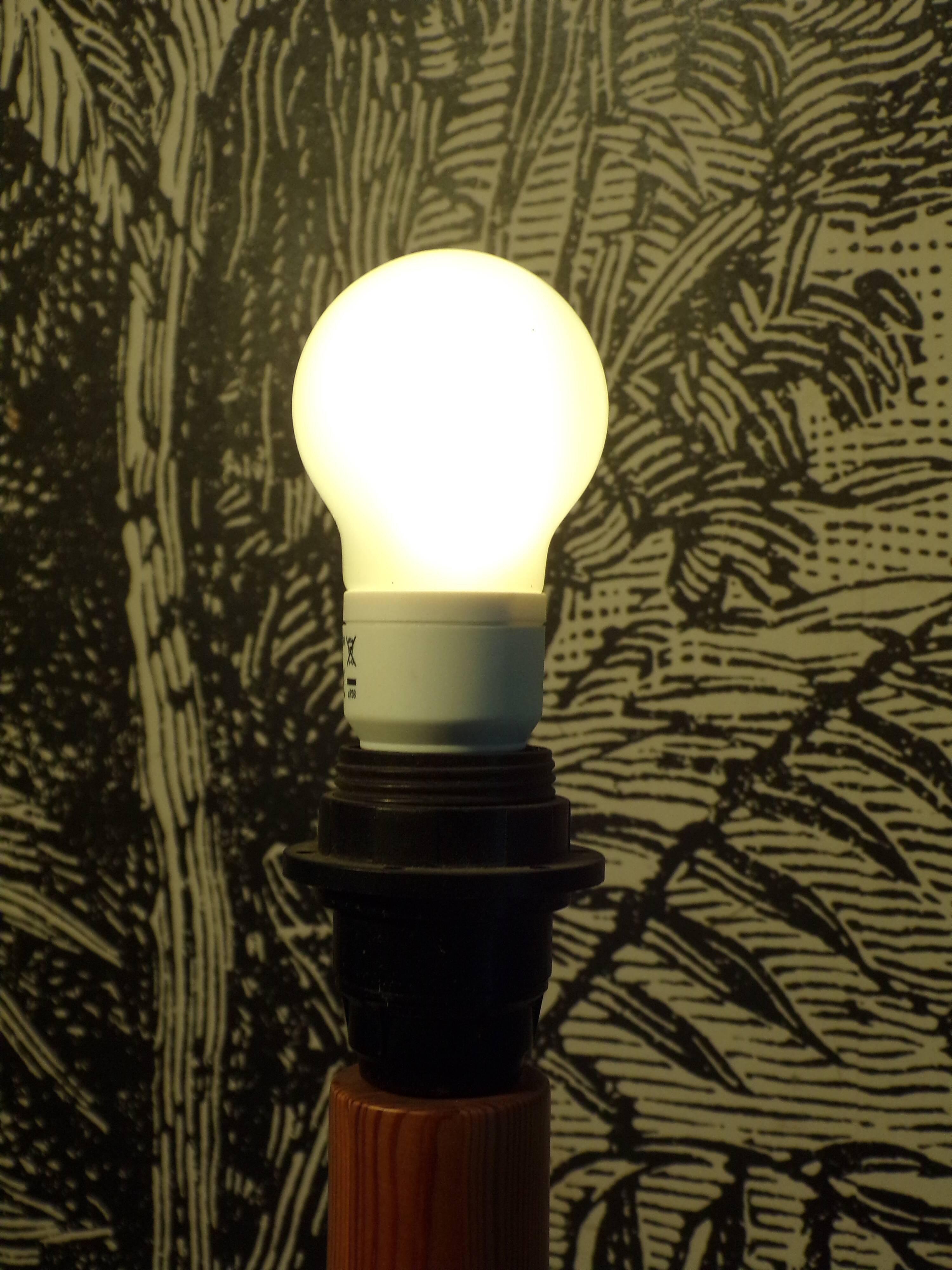 Lampe en pin 1970-80