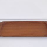 Vintage teak tray by Silva Suede 1960