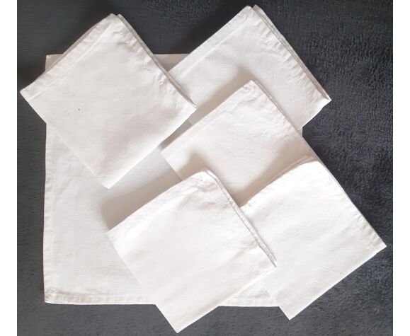 6 serviettes lin