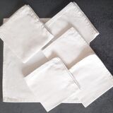 6 linen towels