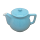 Turquoise blue teapot 50s