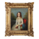 Portrait Of A Young Woman With A Book, Oil On Canvas, Italy, 19th Century