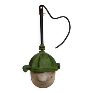 Lampe d’atelier industrielle - ancienne fonte