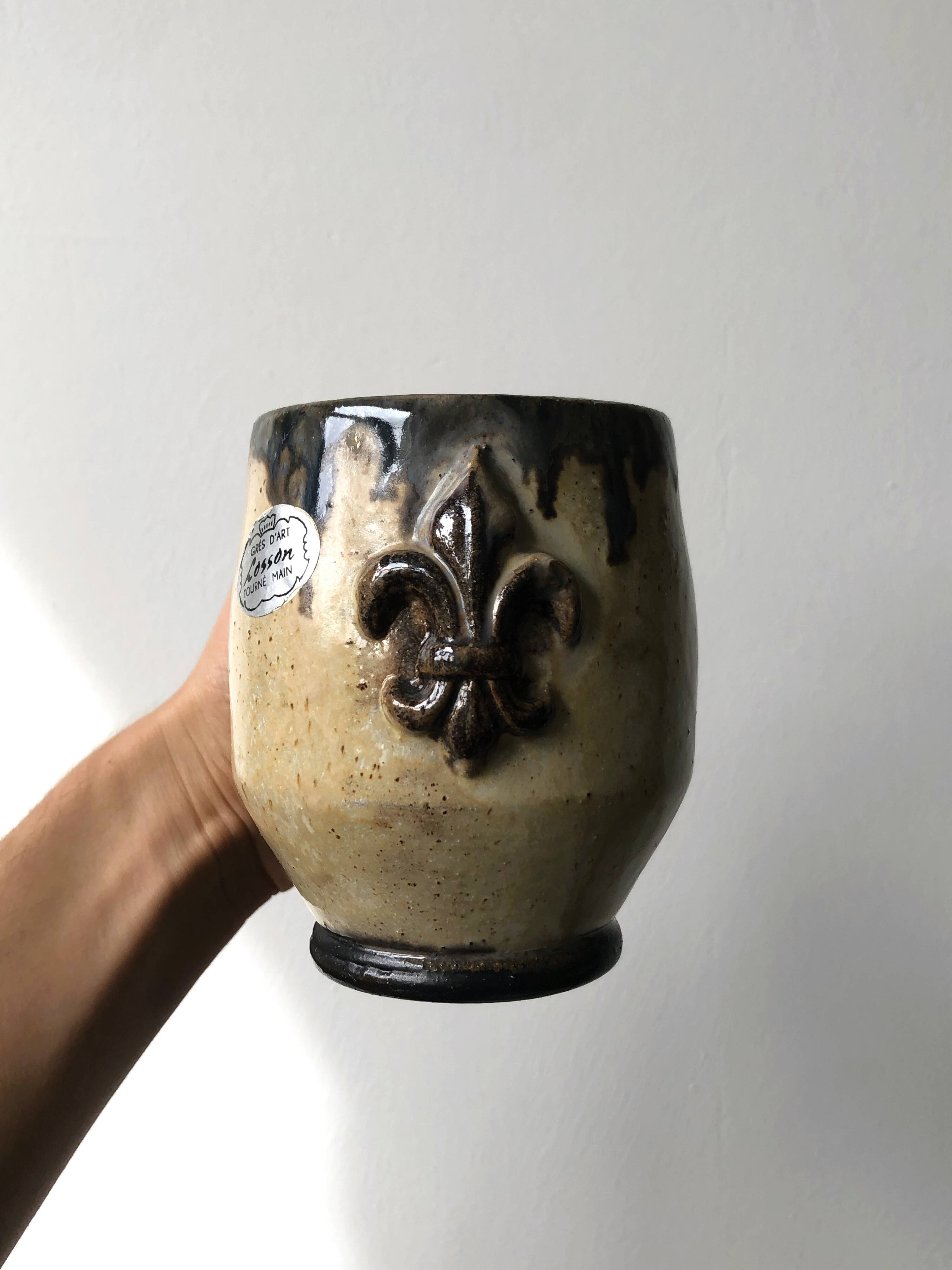 2 steins - mugs in real Losson stoneware