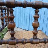 Chaise / fauteuil d'angle ancien