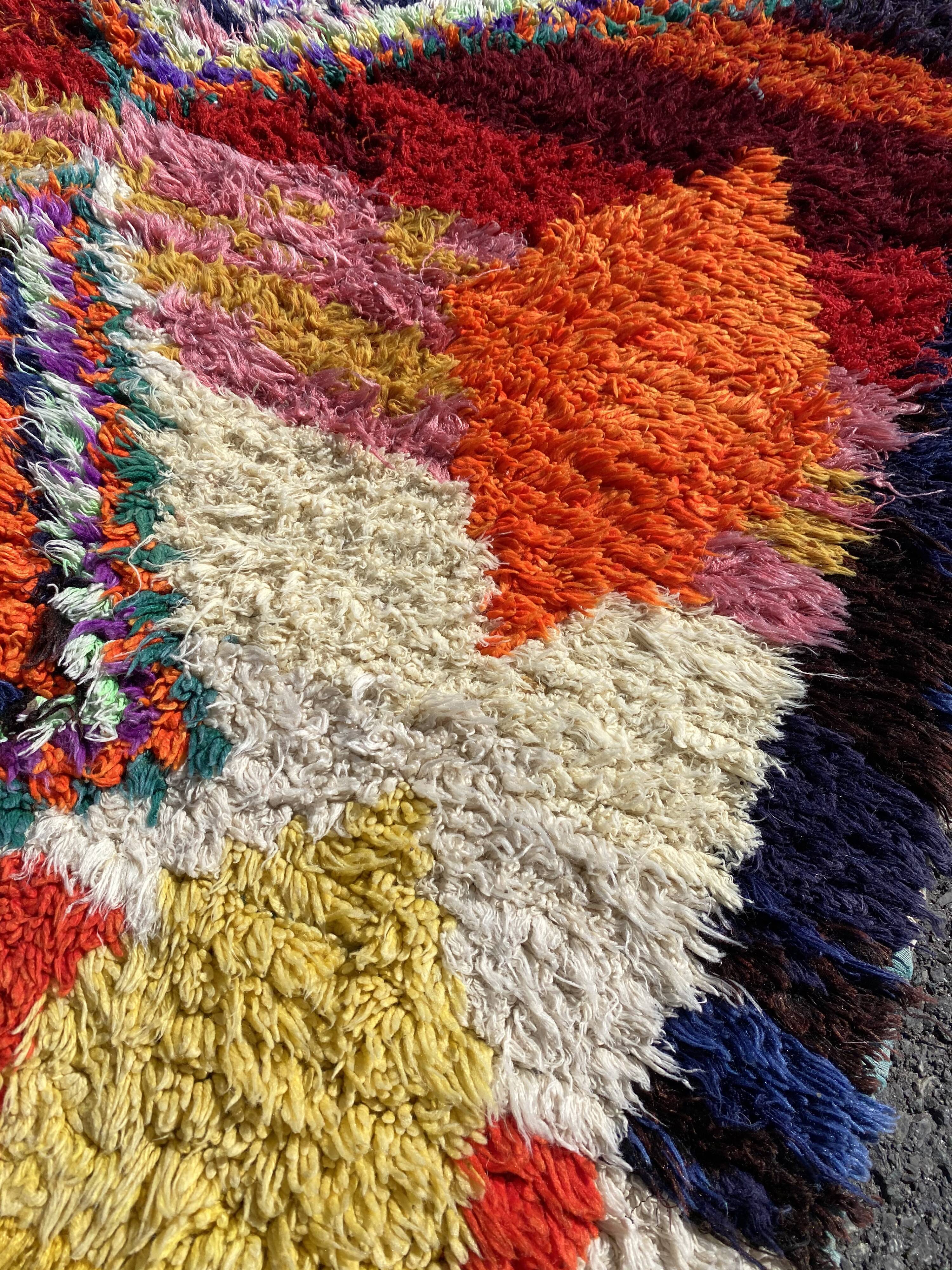 Vintage 150x280 cm berbere carpet