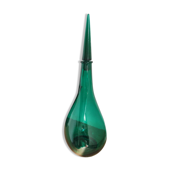 Carafe en verre verte SADR