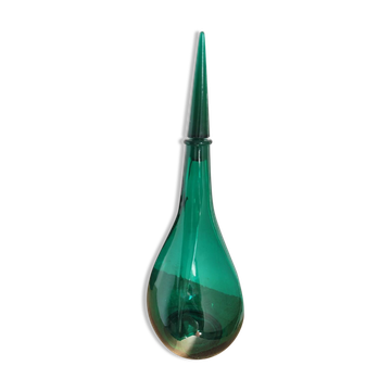 SADR green glass carafe
