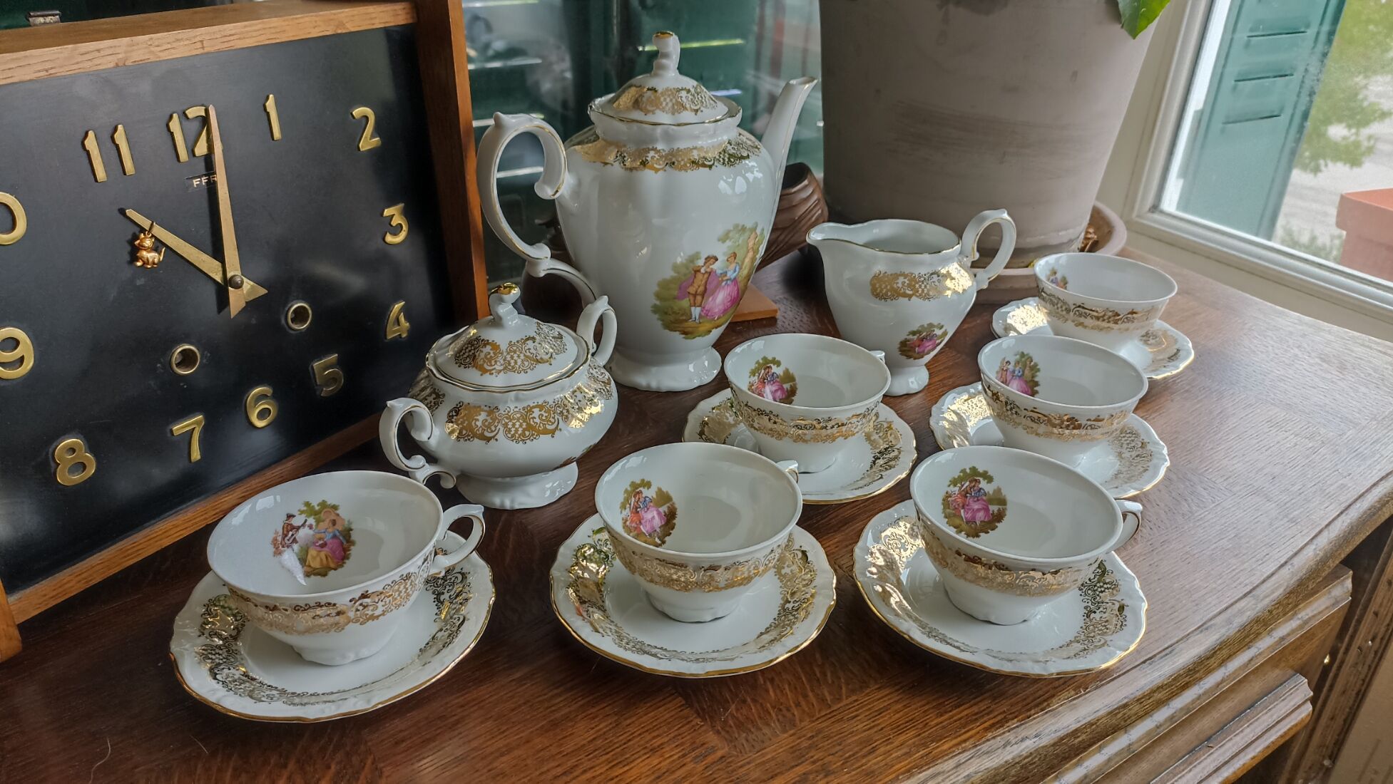 Winterling Scharzenbach coffee service for 6 people