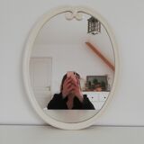 Vintage oval mirror