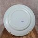 Large antique K&G Lunéville plate, blue floral decoration.