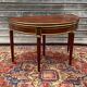 Half moon table in mahogany era Louis XVI XVIII th century