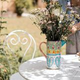 Cornflower pitcher
