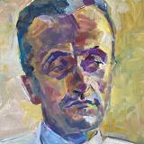 Portrait of a man from 1969