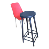 Tabouret haut noir