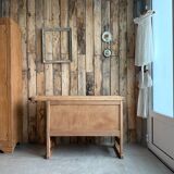 Vintage solid beech workbench (renovated)