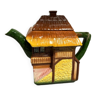 Vintage-Charming teapot-House shape-West Germany