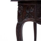 Antique table, Western Europe, late 19th century. After renovation.
