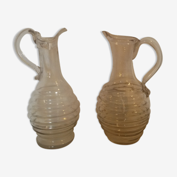Two pitchers in bubble glass XVIII