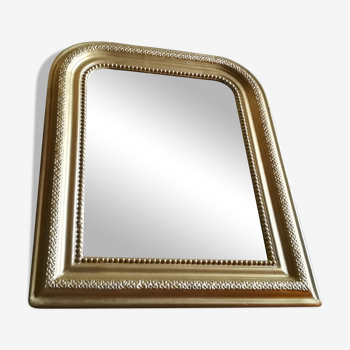 Miroir ancien doré - 52x43cm