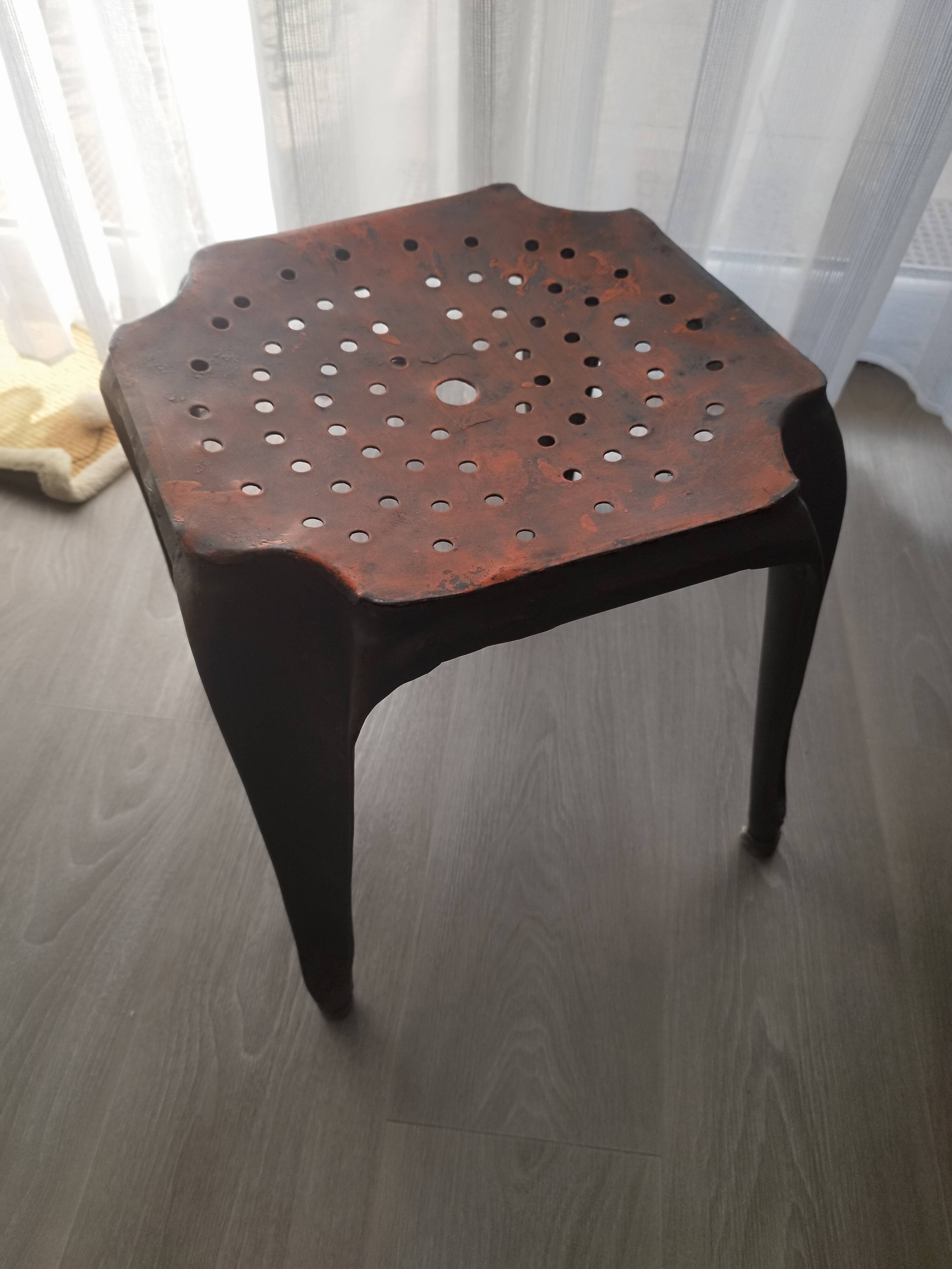 Joseph Mathieu metal stool