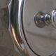 Silver metal teapot WMF year 1960