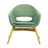 Fauteuil Shell par Frantisek Jirak, Tchécoslovaquie, circa 1960