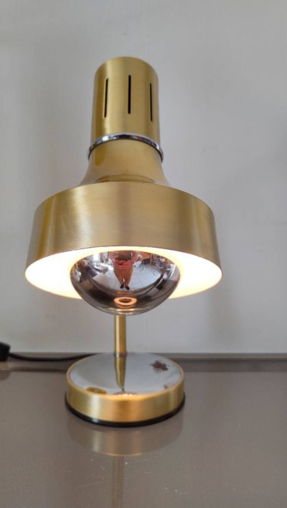 Vintage cocotte lamp made in Italy 1980