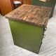 Meuble établi rangement militaire industriel vert
