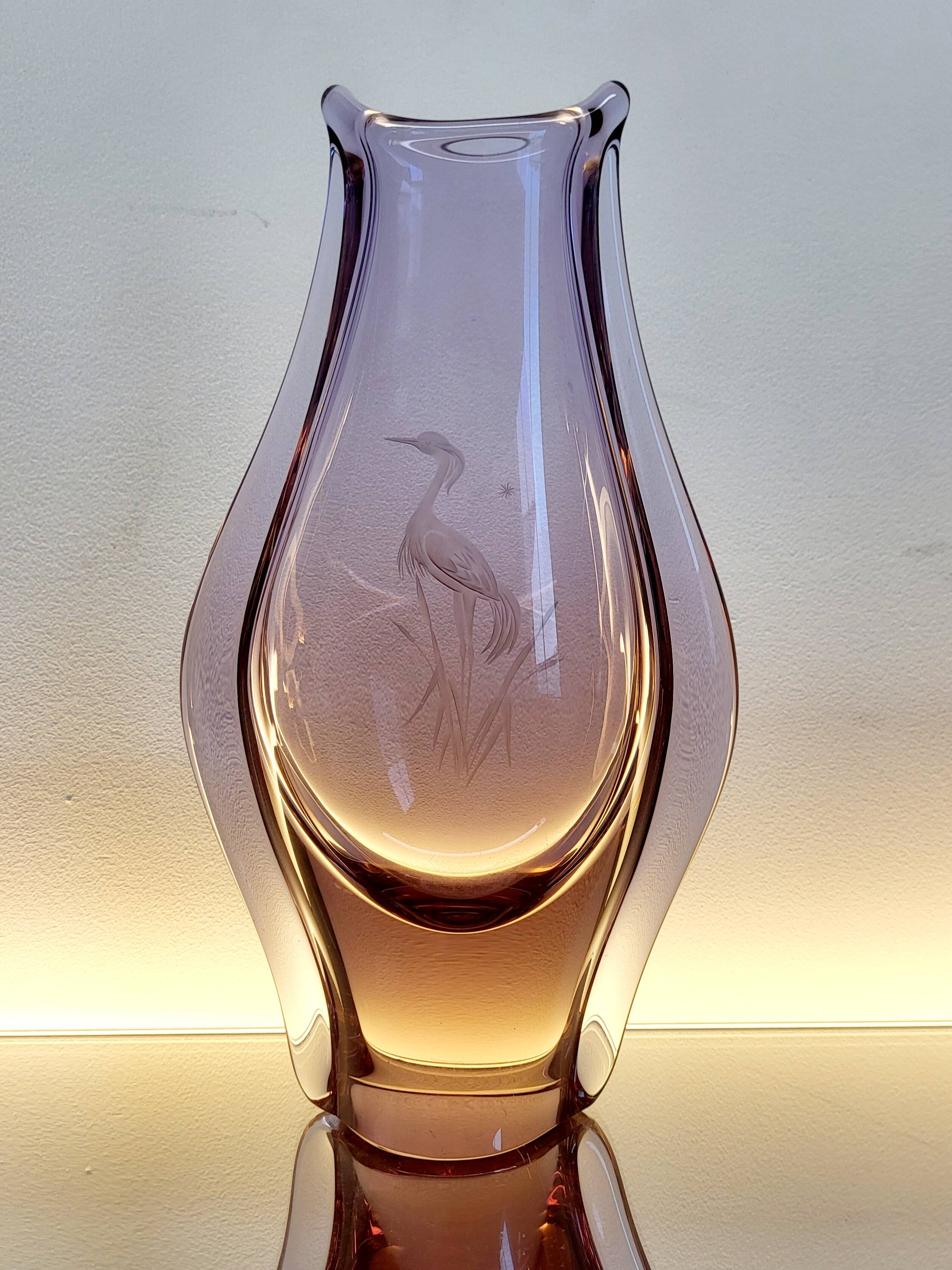 Vase d'art, Miloslav Klinger, Bohème 1970