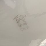 Vintage opaline hanging lamp