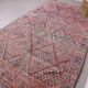 Pink Vintage Beni mguild Rug 185 x 348 cm - Berber Wool Rug - Moroccan Rug