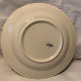 Soup tureen and 6 old Longchamp soup plates, Terre de Fer, Marcel model