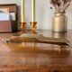 Brass pen tray