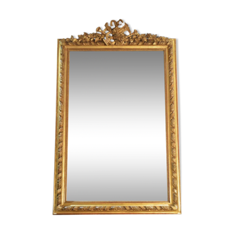 Louis XVI Style Golden mirror 113x178cm