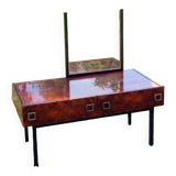 Dressing Table Console Entrance Furniture in Rosewood with Mirror