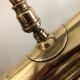 Articulated desk lamp called notary or brass banker 1900 - 1930