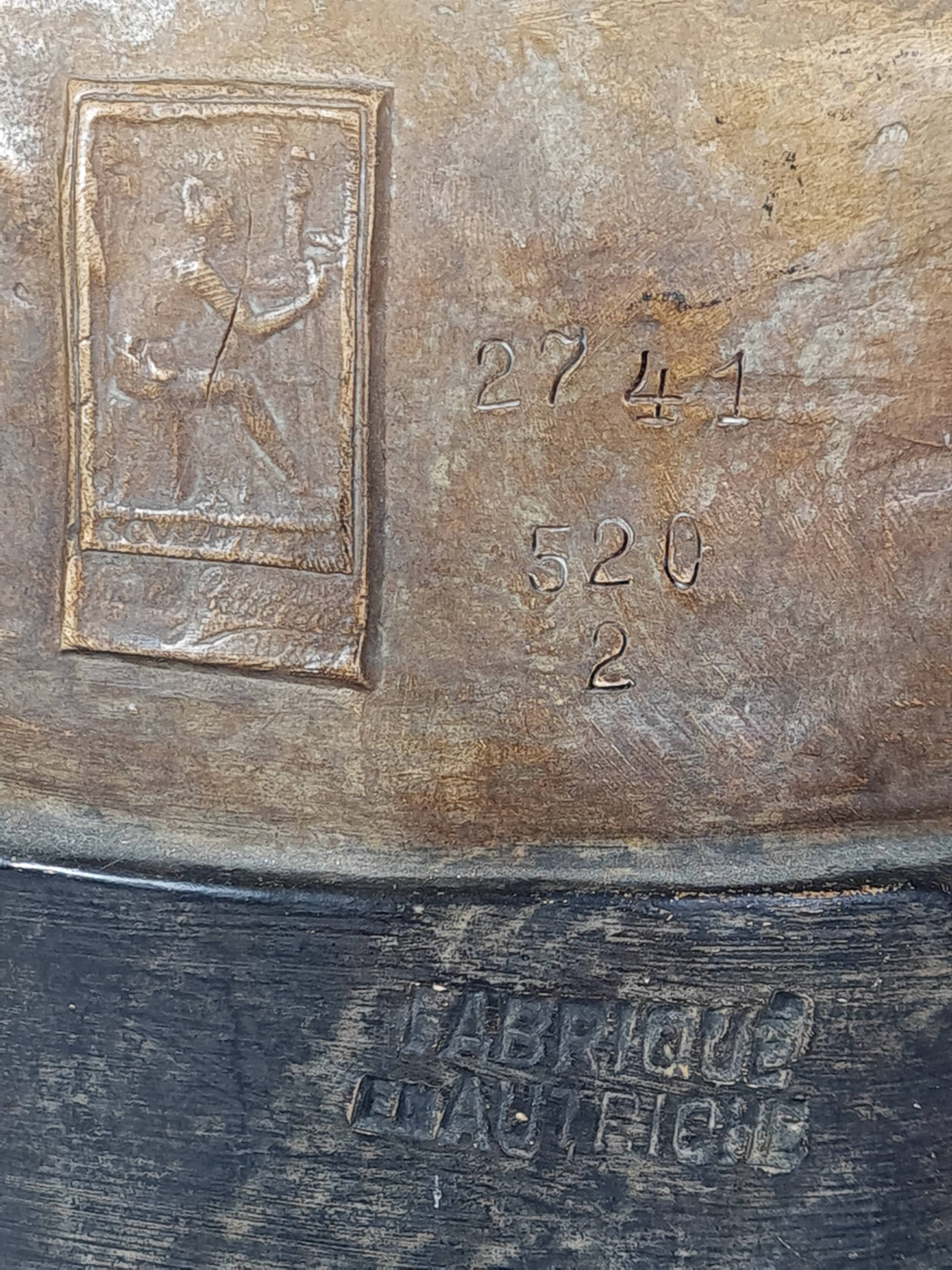 Ceramic sculpture Woman and opal belt jug Goldscheider circa 1900, 60 cm C155