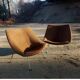 Pair of Oyster armchairs by Pierre Paulin for Artifort