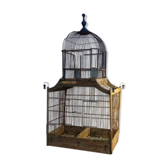 Wooden cage