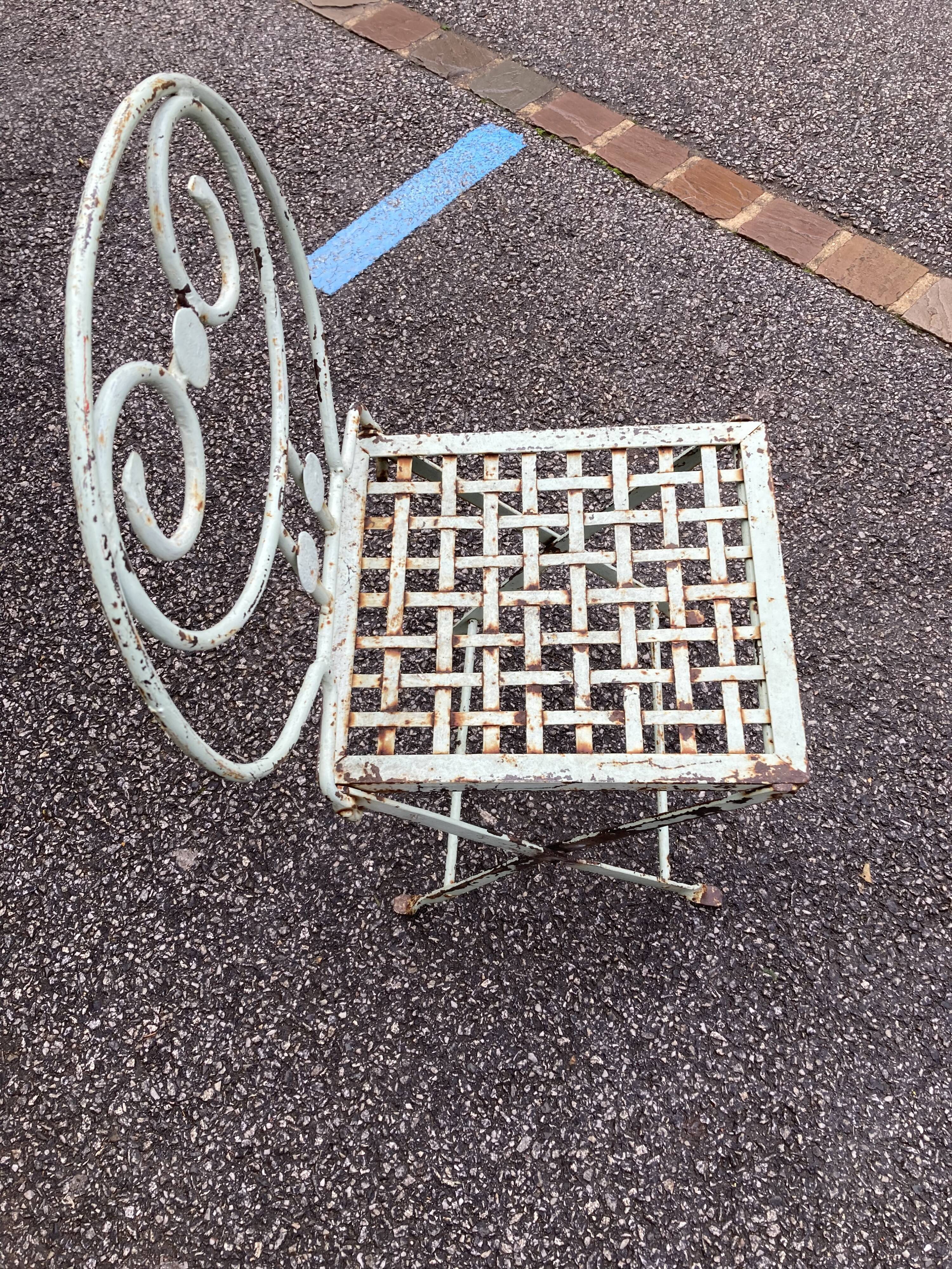 Chaise de jardin