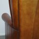 Beautiful classic sheepskin armchair with a beautiful appearance and a comfortable seat
